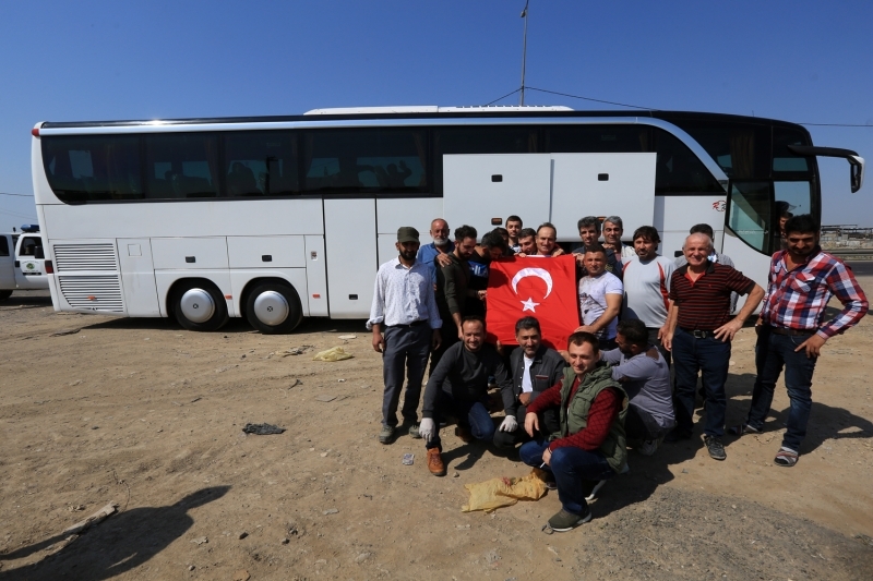 <p>Irak’taki T�rk vatanda�lar�n�n yurda d�n��leri devam ediyor</p>