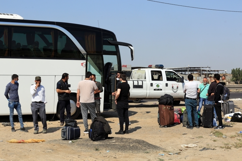 <p>Irak’taki T�rk vatanda�lar�n�n yurda d�n��leri devam ediyor</p>