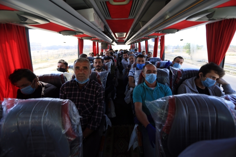 <p>Irak’taki T�rk vatanda�lar�n�n yurda d�n��leri devam ediyor</p>