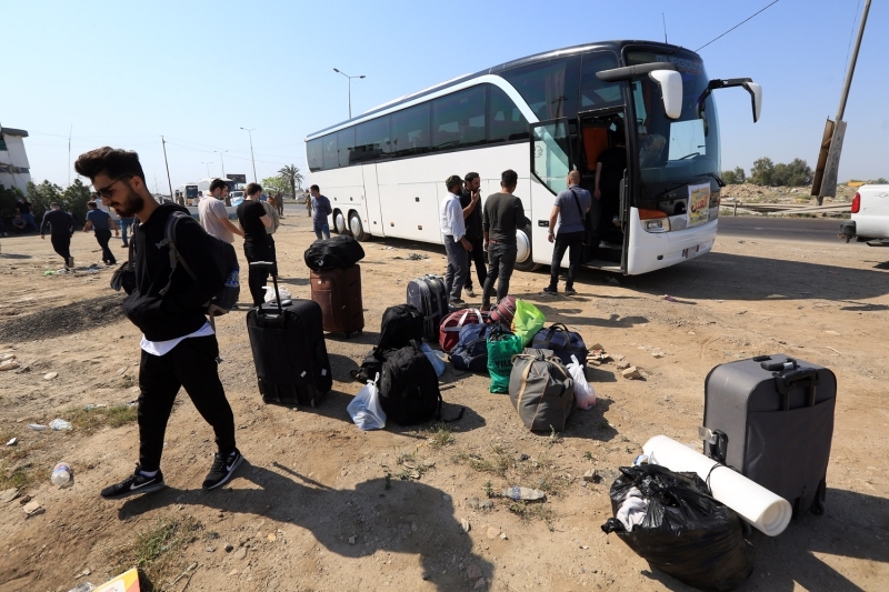 <p>Irak’taki T�rk vatanda�lar�n�n yurda d�n��leri devam ediyor</p>