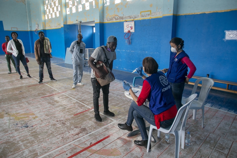 <p>Tunus'ta Afrikal gmenlere yardm</p>