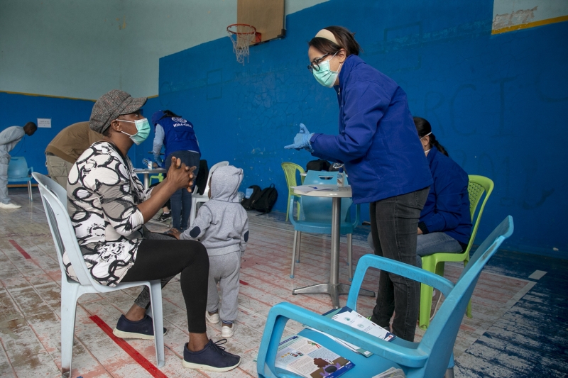 <p>Tunus'ta Afrikal gmenlere yardm</p>