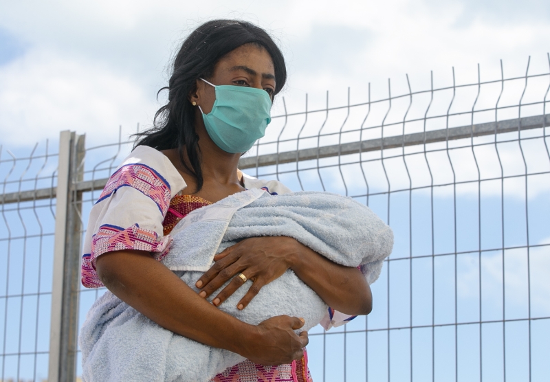 <p>Tunus'ta Afrikal gmenlere yardm</p>