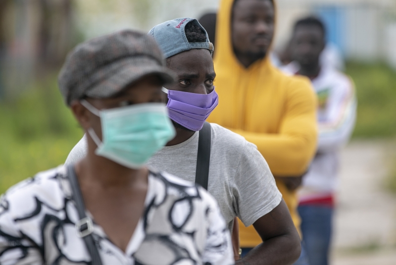 <p>Tunus'ta Afrikal gmenlere yardm</p>