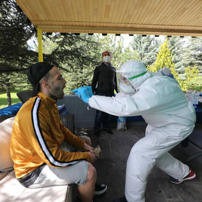 <p>Test sonu�lar� bug�n gelirken, ilk �ok sabah saatlerinde ya�and�.</p>