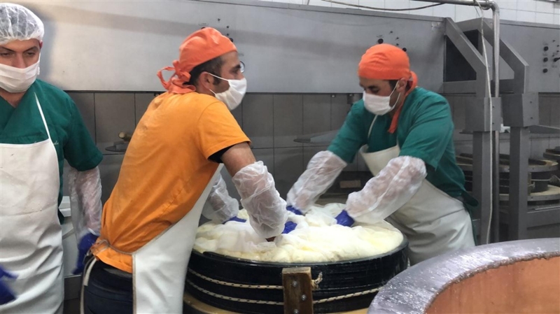 <p> Önce peynirin demlendirme işlemini yaptıklarını ifade eden Koçulu,</p>