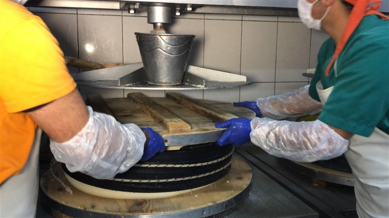 <p>Gravyer peynirinde öncelikle sütün, merada otlayan ineklerin sütleri olması gerektiğini bildiren Çağdaş Koçulu, 1 Mayıs'ta üretime başladıklarını anlatarak konuşmasını şöyle tamamladı;</p>