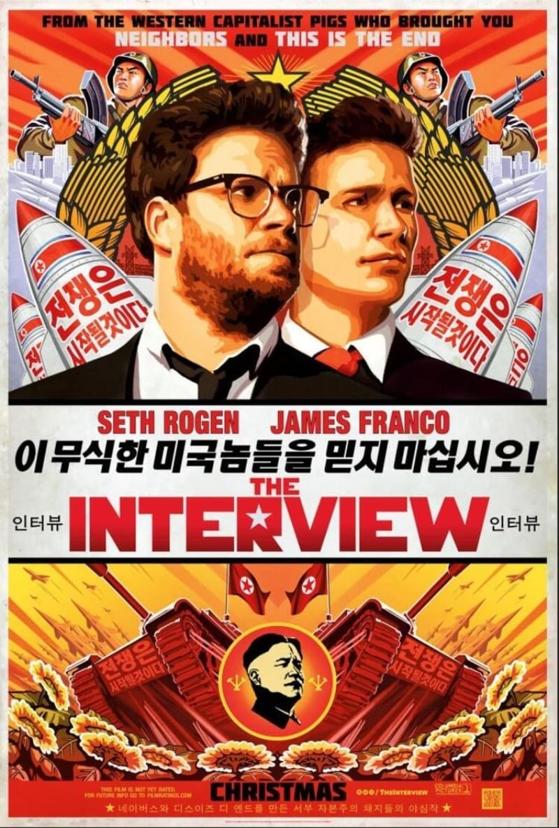 <p><b>FLM GEREK OLDU </b></p><p>Dennis Rodman'n anlattklar akllara The Interview filmini getirdi. James Franco ve Seth Rogen'n barollerini paylat film, Kuzey Kore ile yaplacak bir syleinin CIA tarafndan bir suikat operasyonuna dnmesini konu alyordu.</p>