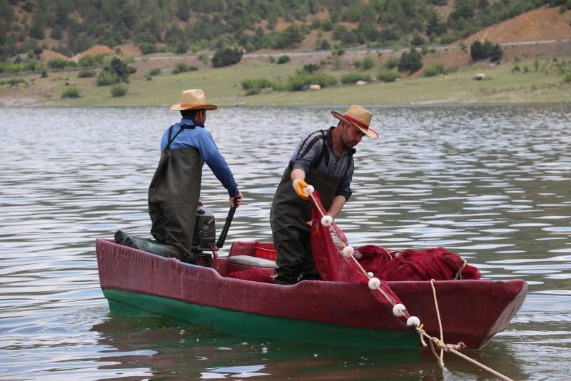 <p>'Canavar' adı verilen balık ekmek kapısı oldu!</p>
