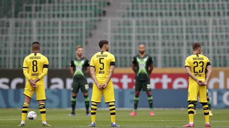 <p>te Wolfsburg - Borussia Dortmund mandan kareler...</p>