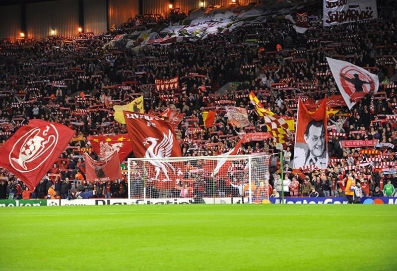 <p>2- Anfield, Liverpool</p>