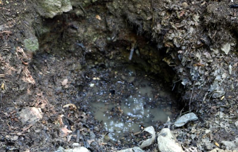 <p>Eryaba köyünde yaşayan Taşkın Atakır (20) ise, 'Bu su cilt hastalıklarına iyi geliyor.</p>