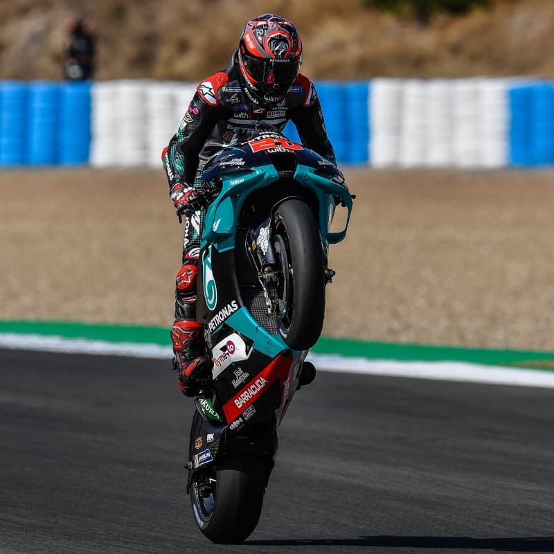 <p>1. Fabio Quartararo (Fransa): 25 puan</p><p>2. Maverick Vinales (İspanya): 20 puan</p><p>3. Andrea Dovizioso (İtalya): 16 puan</p><p>4. Jack Miller (Avustralya): 13 puan</p><p>5. Franco Morbidelli (İtalya): 11 puan</p>