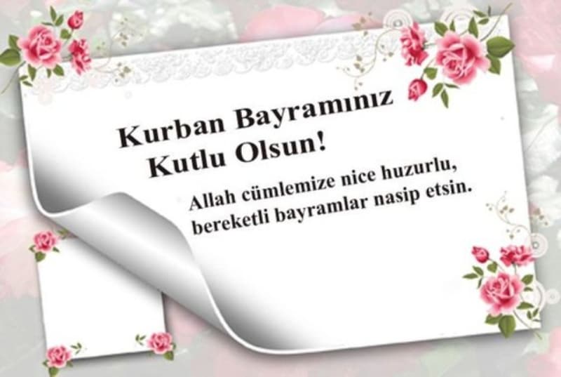 <p>Dua kaplarnn azna kadar ak, bela ve ktlklerin arndrld bu gzel gnn hayrlara vesile olmasn dilerim. Kurban Bayramnz kutlu olsun.</p>