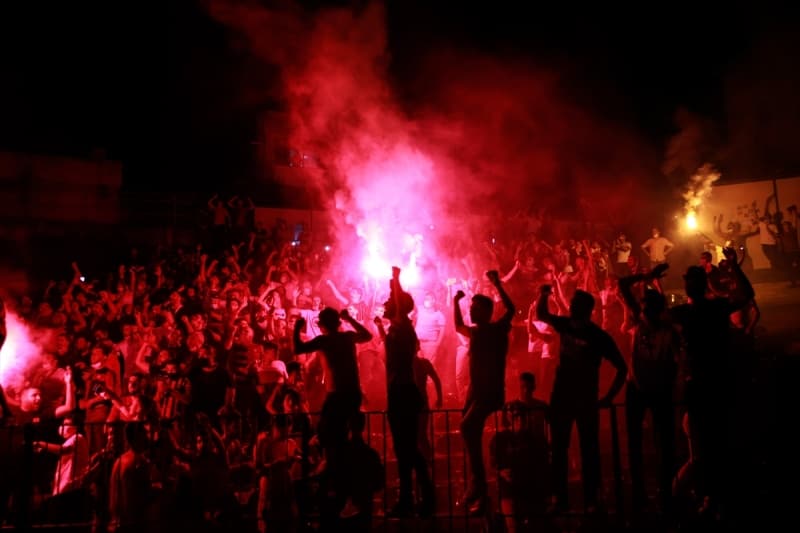 <p>36 yıl sonra Süper Lig'e yükselen Karagümrük'ün taraftarları büyük coşku yaşadı. </p>