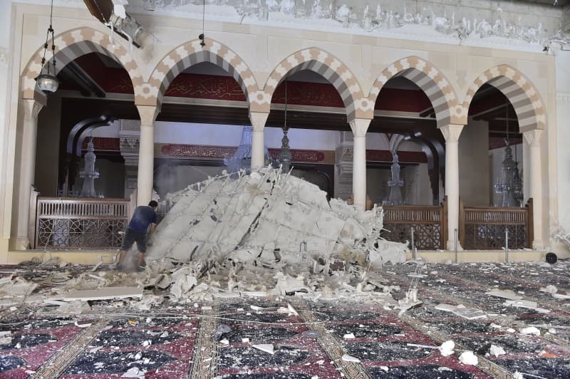 <p>Beyrut'taki patlamanın görüntüleri ortaya çıktı! Beyrut patlaması görüntüleri </p>