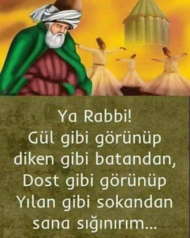 <p>En güzel Mevlana cuma sözleri resimli mesajlar</p>