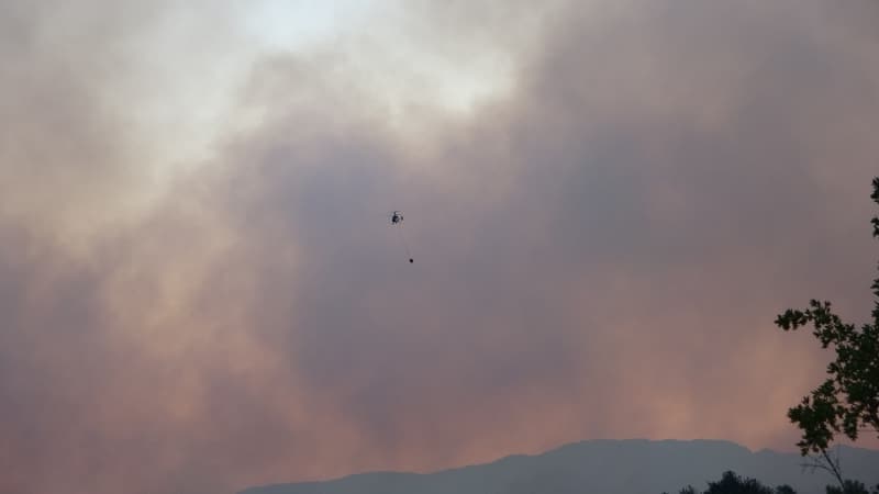 <p>Adana'daki orman yangınından fotoğraflar</p>