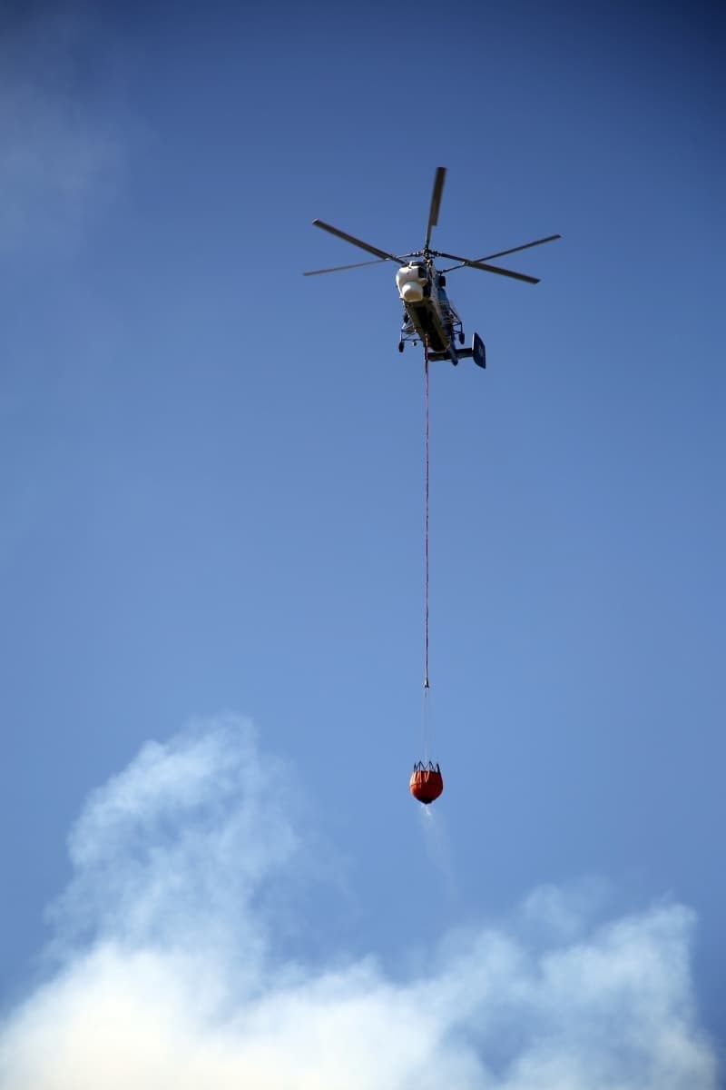 <p>Adana'daki orman yangınından fotoğraflar</p>