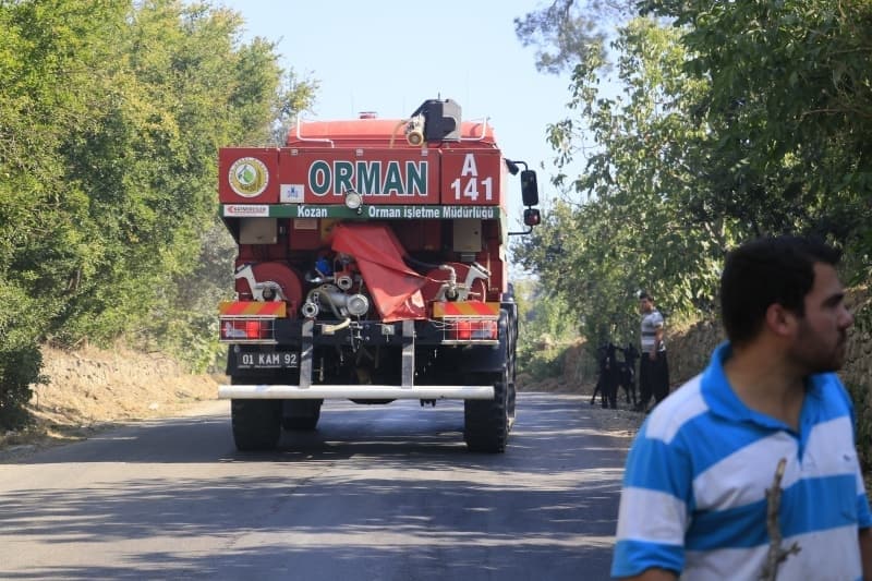 <p>Adana'daki orman yangınından fotoğraflar</p>