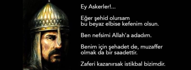 Milletimiz her zaman birlik ve beraberlik içinde tüm zorlukların üstesinden gelecek, barış ve huzurumuza kastedenlere karşı gereken cevabı verecektir. Bu düşüncelerle Malazgirt Zaferi'nin yıldönümünde, büyük komutan Sultan Alparslan'ı ve aziz şehitlerimizi rahmet ve minnetle yad ediyor.<br>