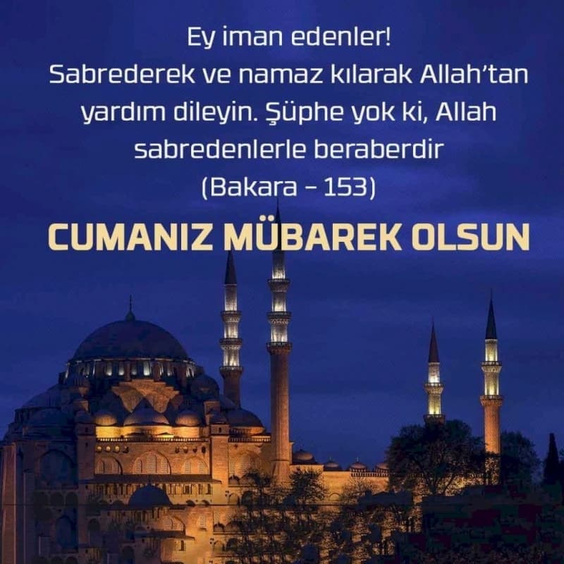 <p>Ayetli cuma mesajları 2020 (Resimli ve yazılı)</p>