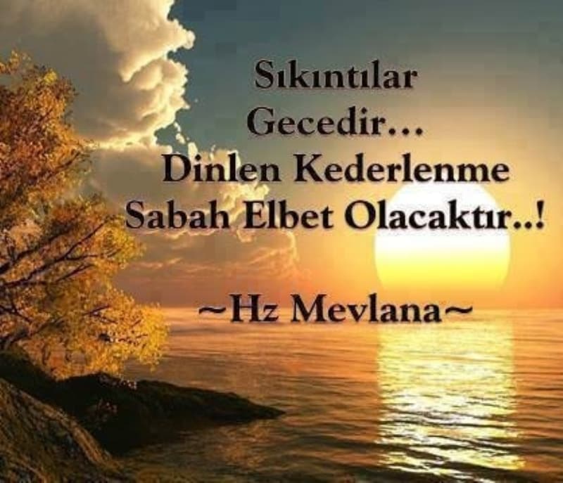 <p>Toprak gibi sessiz olduğum an bil ki;</p><p>Şimşek gibi gökte gürlüyor feryadım..!</p><p>-Hz.Mevlana</p>