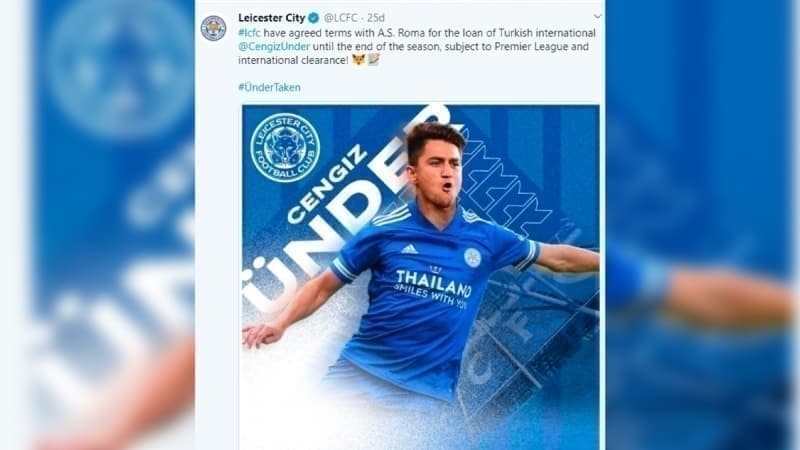 <p>CENGİZ ÜNDER</p><p>Yeni Takımı: Leicester City</p><p>Eski Takımı: Roma</p><p>Bonservis Bedeli: 3 Milyon Euro (Kiralık)</p><p>25 milyon euro satın alma opsiyonu</p>