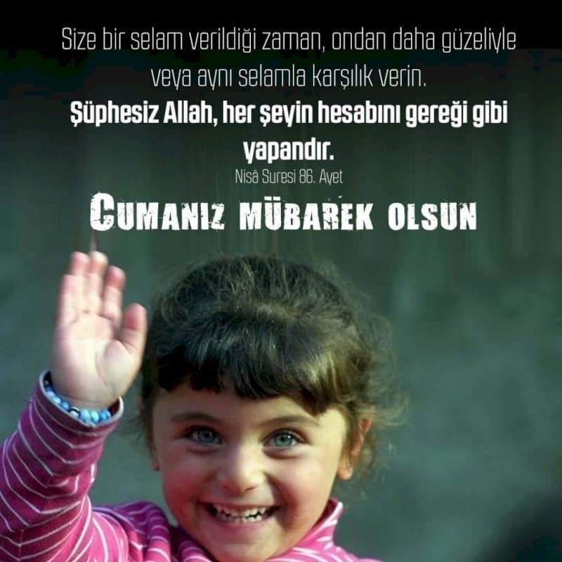 <p>(Bakara – 153) Cumanız mübarek olsun. Selam ve dua ile!</p>