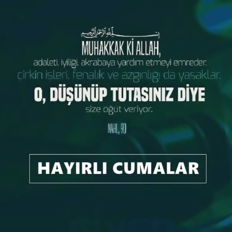 <p>Senden başka ilah yoktur. Seni her türlü noksandan tenzih ederim. Gerçekten ben kendine zulmedenlerden oldum. ( Enbiya suresi, 87) Cumanız mübarek olsun!</p>
