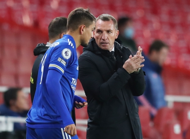 <p>Leicester City'nin golcüsü Jamie Vardy, Premier Lig'deki favori rakibini boş geçmedi. İngiliz yıldız..<br></p>