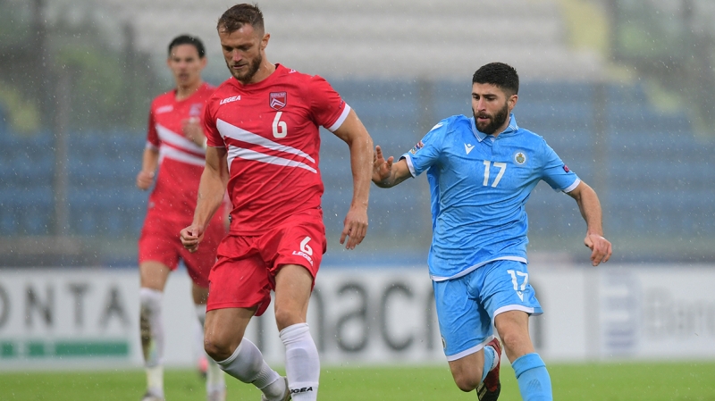 <p>Gecenin en dikkat çekici karşılaşmalarından birisi San Marino ile Cebelitarık arasında oynandı.</p>