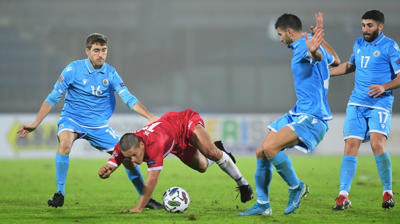 <p>Avrupa'nın en düşük puanlı takımı olan ülkede gelen iki beraberliğin ardından bayram havası hakim.</p>