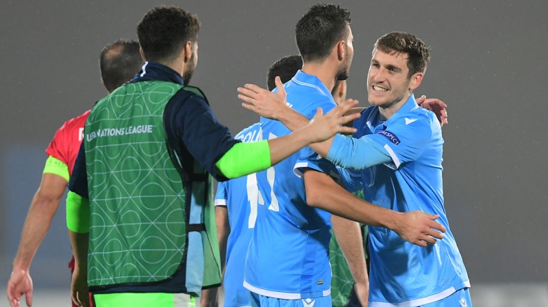 <p>San Marino, ayrıca tarihinde ilk kez üst üste 2 maçta kalesini gole kapattı.</p>