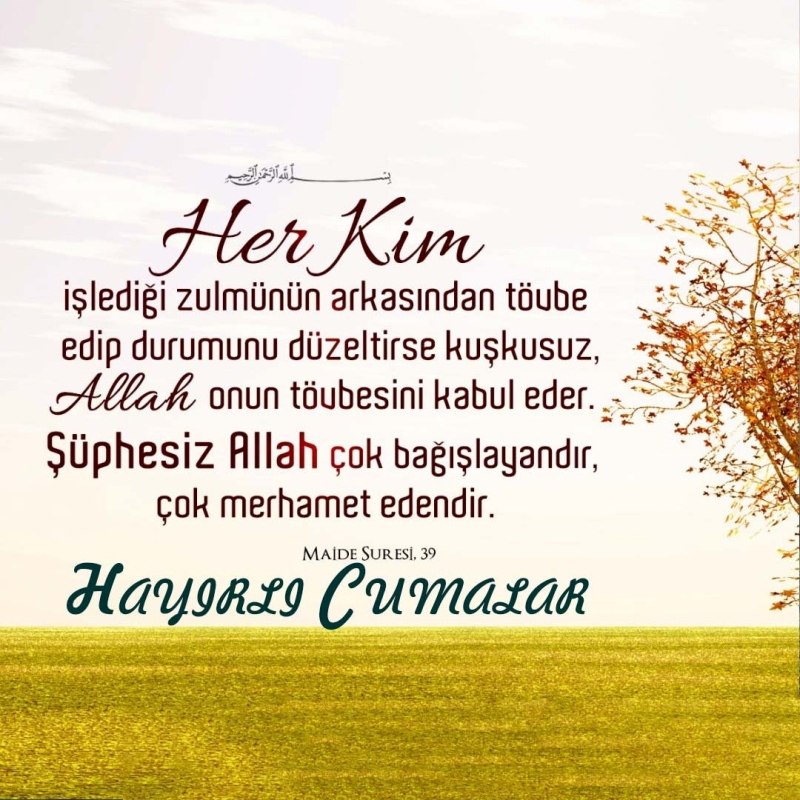 <p>Ey Byk Rabbim! Dinimizden dolay bizi yok etmeye aba sarf edenlere frsat verme. Bizleri o byk slam dininin yolundan ayrma…. Hayrl Cumalar</p><p><br></p>