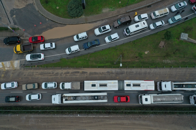 <p>İzmir'den sel görüntüleri</p>