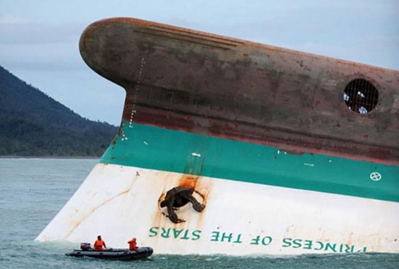 <p>Gemide bulunan 747 kişiden sadece 57'si kurtuldu. </p>