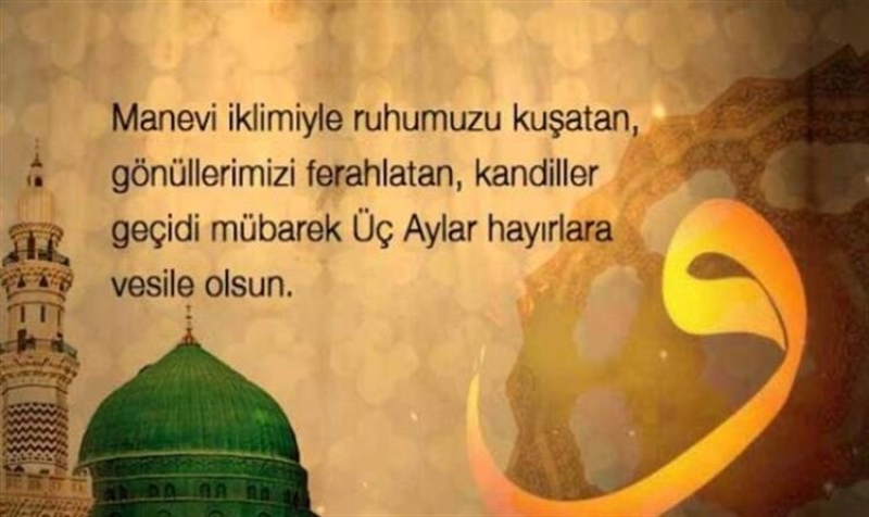 <p>Ruhu Aşk ve muhabbet mührüyle damgalı, kalbi kutsi dava ile sevdalı, sinesi heyecan, coşku tufanı ve şükür notaları ile örülmüş güzel insan, 3 ayların mübarek olsun..</p><p><br></p>