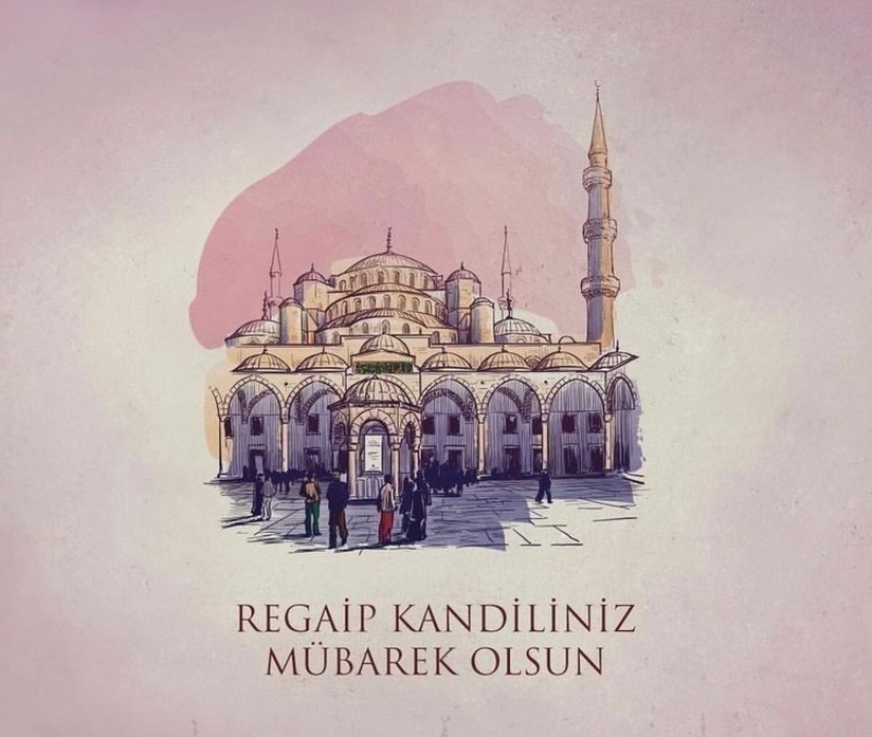 <p>Bu günlerin feyzi üzerinize, rahmeti geçmişinize, bereketi evinize, nuru ahiretimize, sıcaklığı yuvamıza dolsun. Regaip kandiliniz mübarek olsun...</p><p><br></p>