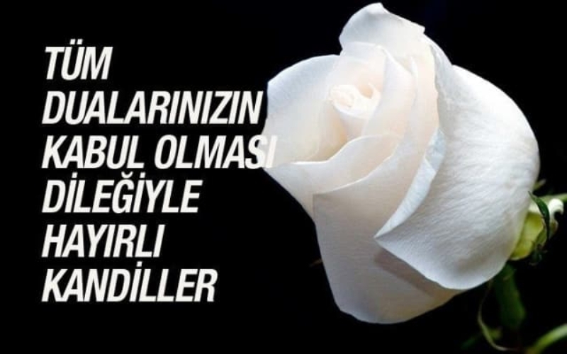 <p>Yağmur yüklü bulutlar gibi gelen, eteğindeki hayır cevherlerini başımıza boşaltan ve bizlere mutluluk veren kandilin, büyüsüne kapılmanız dileğiyle. Nice kandiller.</p><p><br></p>