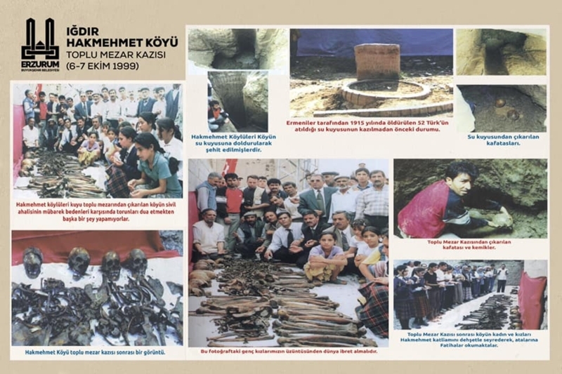 <p>'ABD Başkanı, kendi tarihini bilmemektedir. Amerikalı General James G. Harbord, 25 Eylül 1919'da Erzurum'da soykırımın yapıldığı Ezirmikli Osman Ağa ve Mürsel Paşa konaklarını, Karskapı ve Yanıkdere'yi gezerken 'İsa'nın kulları nasıl böyle bir katliam yapabildiler' itirafında bulunmuştur. Biden'in yalan ve iftiraları bizim nezdimizde yok hükmündedir!'</p>