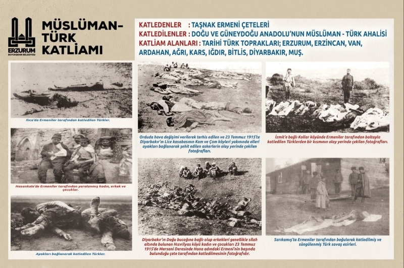 <p><b>- 'İsa'nın kulları nasıl böyle bir katliam yapabildiler'</b></p><p>Amerikalı generalin 102 yıl önceki Erzurum'da yaptığı incelemeleri de paylaşan Sekmen, şunları kaydetti:<b><br></b></p>