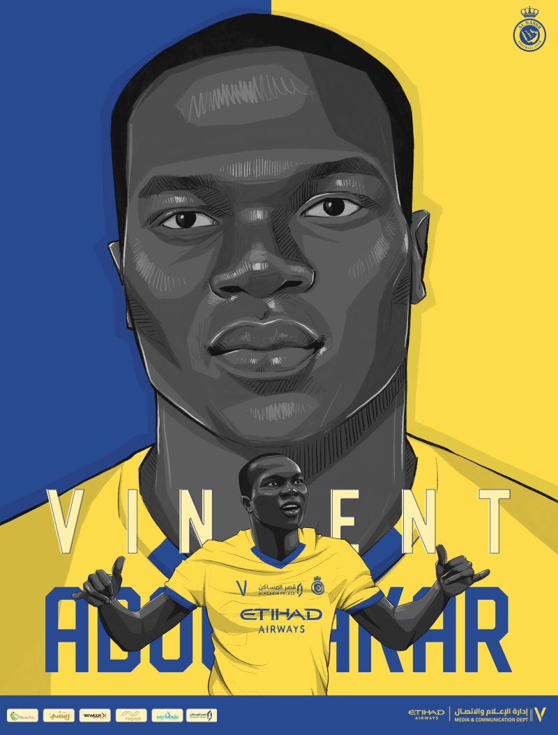 <p>Daha �nce Talisca'y� transfer eden <b>Al-Nassr</b>, bug�n de <b>Aboubakar transferini a��klad�.</b></p>