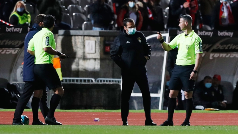 <p>İşte Belenenses-Benfica maçından kareler...</p>