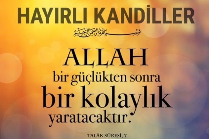 <p><b>EN GÜZEL, ANLAMLI VE ETKİLEYİCİ KANDİL MESAJLARI</b></p><p><b><br></b></p><p>Dünyada bir olan sende bin olsun, kainatta damla olan sende okyanus olsun. El açıp dua etiğin her şey bugün kabul olsun, amin! 'Hayırlı Kandiller' dilerim.</p>