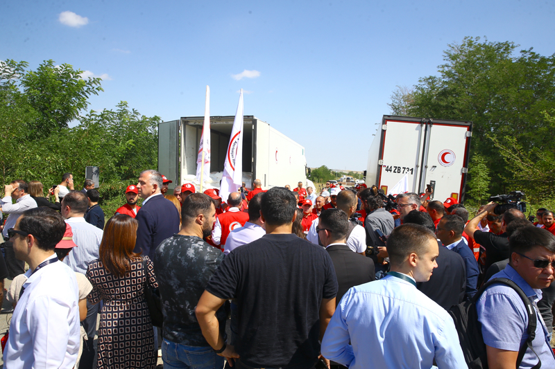 <p>Siviller için açık olan güzergahta ağır vasıtaların geçişine müsaade edilmiyor.</p>