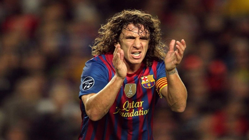 <p>Carles Puyol<br></p><p>Takımı: Barcelona</p><p>1999-2014</p>