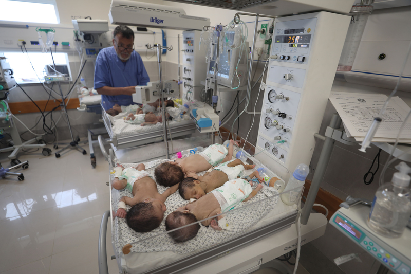 <p>Sz konusu bebeklerin tedavilerine devam edilmesi iin Refah Snr Kaps'ndan Msr'a nakledilecekleri ifade edildi.</p>