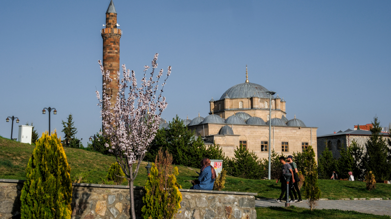 <p>Türkiye'nin en yüksek rakımlı göllerinden Çalı Gölü'nün etrafındaki çiçekler de bahara 'merhaba' dedi.</p>