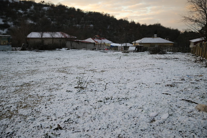 <p><b><u><font size='2'>İşte kar yağışından görüntüler; </font></u></b></p>